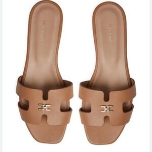 BRUNO MAGLI Fina Slide Sandal In Cognac